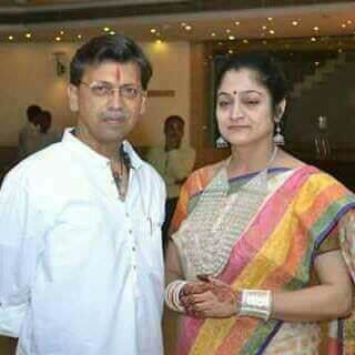 Mr. Sameer Shukla and his wife Dr. Kavita Shukla