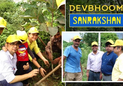 Devbhoomi Sanrakshan planted 195 trees in Dehradun