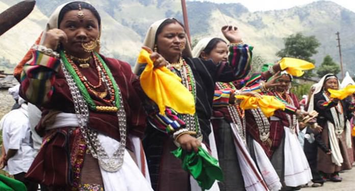 Kandali Festival celebrated by the Shauka and Rung tribes of Uttarakhand